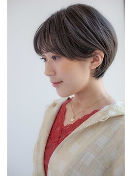 アッシュ 清瀬店(Ash) 20代30代40代『ふんわり丸みショート』Ash清瀬 大嶋