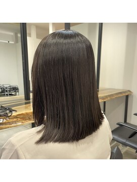 テン 京急川崎店(ten) ツヤ髪×ミディアムボブ