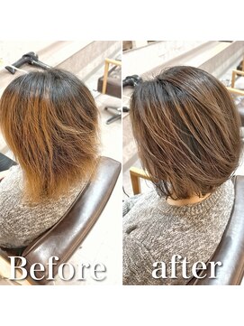 ファン 竹ノ塚店(F.U.N) 白髪キレイにマイナス10歳(ボブスタイル)