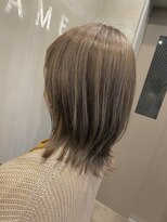 フレーム なんば店(FRAME)&nbsp;★白髪ぼかし×ハイライト×透明感カラー★