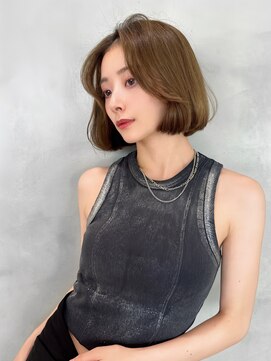 ロンド ジュルード 名古屋(Lond jeloud) センターパート韓国ボブ『タンバルモリ』