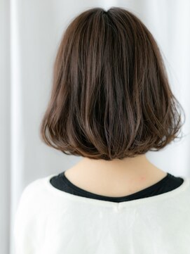 ヘアーリゾートパル(HAIR RESORT PAL) ミルフィーユカラーミストバングボブパーマb天王台30代40代