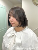 アルファバイオリカ(ALPHA by ORIKA)&nbsp;韓国っぽボブ&透けブラウン！