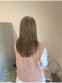 レイヤーロング/ハイライトグレージュ
