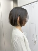 黒髪カタログ/ボブルフ/小顔に見せるヘア/ワンレン