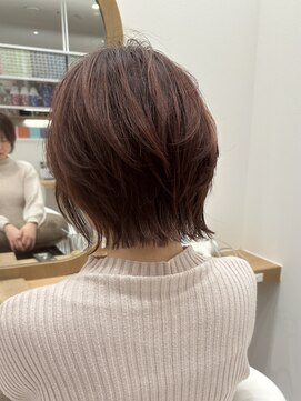 アドラーブル ココロ 新潟(adorable CoCoLo) 20代30代40代小顔切りっぱなし大人ボブ/ レイヤーボブ