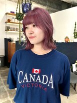 イースエモーション(ease et motion) 【天神.大名.今泉】ブリーチ1回淡いピンクアッシュ