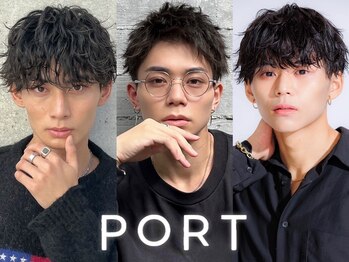 メンズサロンPORT浦和  ツイストスパイラル/波巻き/ブリーチ