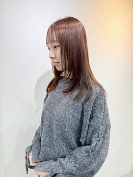 シアー(sheer) 《sheer/氏家》#髪質改善縮毛矯正#レイヤーカット#ベージュ