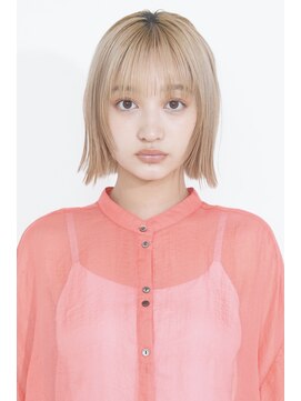 オンク 新宿(onk) 新宿駅/西武新宿新宿駅/ボブ/ショートボブ/ブリーチダブルカラー