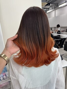 アライブ ハラジュク(ALIVE harajuku) グラデーションカラーバレイヤージュインナーカラー　ryota