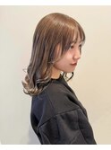 透明感パールベージュ