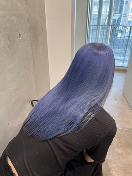 モニカ 原宿店(MONIQA) ブルーヘア