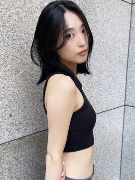 ラキング ギンザ トウキョウ(LAKING GINZA) くびれヘア/アプリコットオレンジ/夏/ハイライトカラー[銀座駅]