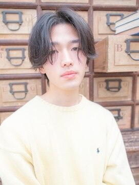 ルシードスタイル キューブ メンズ(LUCIDO STYLE Cube men's) ナチュラルセンターパート