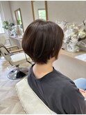 小顔ショートボブ