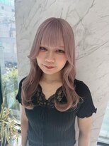 ラビス 浦和(Lovis) ハイライトカラー/アプリコットオレンジ/くびれヘア