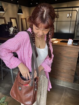 オリ(oli) オレンジヘア