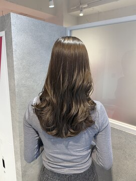 ナチュラル 渋谷店(Natural) オリーブグレージュ／ダブルカラー／髪質改善／アッシュカラー