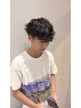 波まきスパイラルパーマ