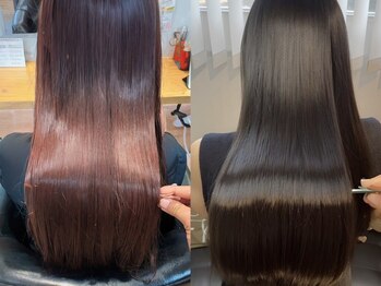 ブリング バイ スノードロップ 吉祥寺(BRING by Snowdrop)の写真/”ツヤ髪美人”で毎日のお手入れが楽チン♪髪のお悩み改善サロン☆[オージュア/白髪染め/メンズ/髪質改善]