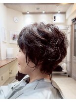 アール 志茂店(R)&nbsp;【大人のショートヘア】美しさを引き立てるトップのボリューム