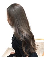 アリー 原宿 表参道(ALLY)&nbsp;ALLY稲木 髪質改善×ブリーチなしグレージュカラー