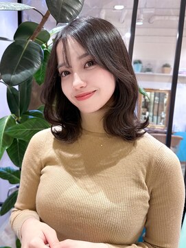 ロンド ブランシュ 錦糸町北口(Lond blanche) ★ 似合わせカット韓国 メルティカラーフェミニンロング