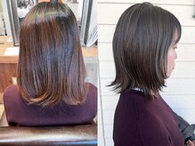 ベンティ(Venti)の雰囲気（【Before→After】癖毛,多毛でも綺麗に髪を伸ばせるレイヤーボブ）