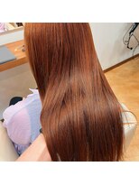 テーラヘアー 公津の杜店(TELA HAIR) オレンジブラウン