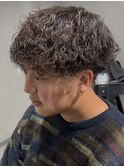 波巻きプードルパーマ