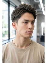 テラス 茨木(Terrace)&nbsp;流行 モテ髪 イケメン 束感 ナチュラルスマート爽やか刈り上げ