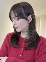 アイトーキョーエス 渋谷(AI TOKYO S)&nbsp;ミルクティーブロンド/ダークブルー/デジタルパーマ/渋谷