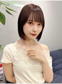 ボブ/切りっぱなしボブ/丸くならないボブ/大人ボブ/タッセルボブ