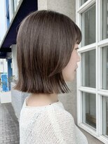 ヘアメイク バースデイ(Hair make Birth Day)&nbsp;切りっぱなしボブ/ワンレングス/大人ボブ/顔周りレイヤー