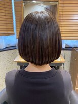 ヘアリゾート粋 トゥジュ 池袋東口店(tujuh)&nbsp;透明感ブラウン/ショートボブ/ストレート