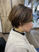 ヴィフ 大船(VIF)&nbsp;ショートヘア×ブラウンベージュ