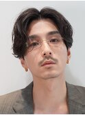 渋谷フェザーパーマ波巻きシャドウパーマツイストスパイラル緩め