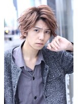 ガランテ(Galante)&nbsp;束感がかっこいいメンズのアップバングスタイル