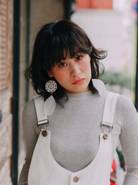 ヘアーメイク ボノ 調布(HAIR MAKE BONO) 外ハネ耳かけアレンジ