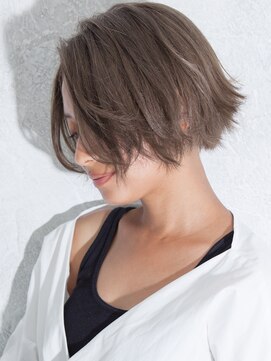 パティオン(PATIONN) 30代40代50代からトップにふんわりボリューム感大人前下がりボブ
