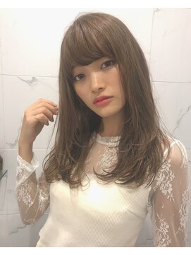 レイドバック(LAID BACK) 【LAIDBACK代官山】ワンカールでつくる小顔効果ヘア