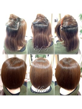 ノーブロー 酸性縮毛矯正専門技師(No.Blow) 名古屋の酸性縮毛矯正。エアリーな柔らかさで美しい美髪矯正