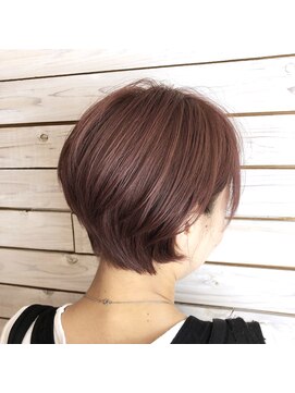 デコヘアー キートス(DECO HAIR kiitos) ピンクアッシュショート