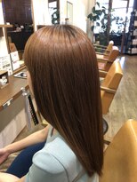 ノーティス(noTice) 耳掛けミルクティーグレージュ大人かわいいうるツヤロング