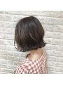 【FLAP】おしゃれな切りっぱなしボブ★