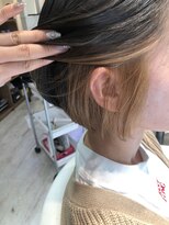 ロワゾ ヘア デザイン(L'OiSEAU HAIR DESIGN) インナーカラーショートボブ