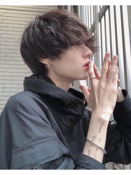 シン(syn) 前下がりマッシュウルフ