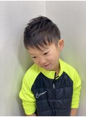 つんつんツーブロック