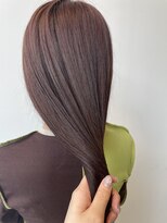 ロックス バイ マグ 松本(rocks BY MAG)&nbsp;10代20代/ダブルカラー/透明感/ピンクブラウン/艶感ストレート